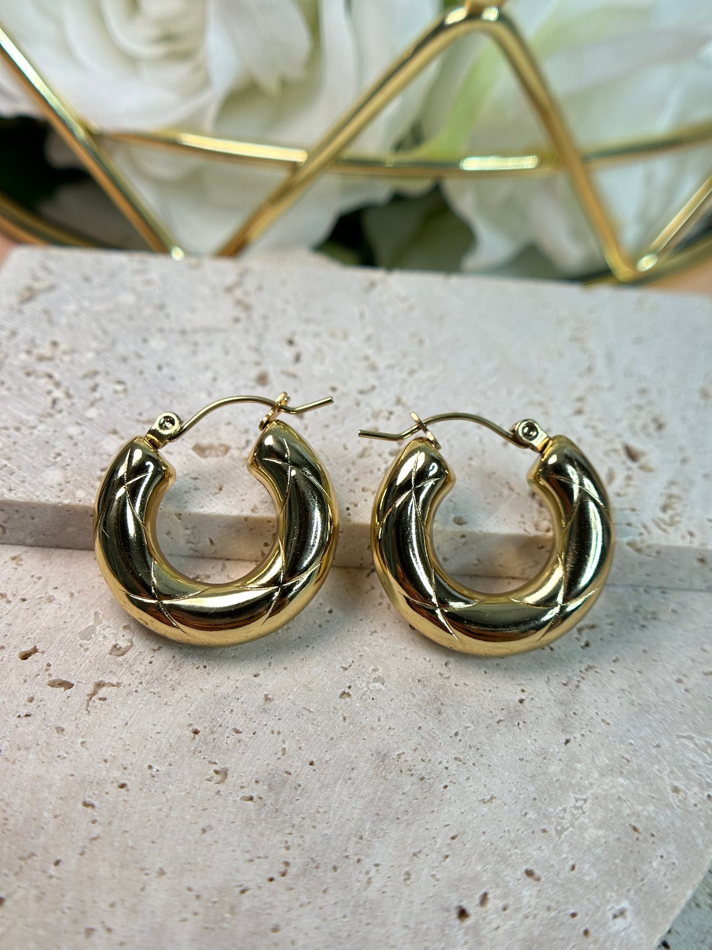 Janne Hoop earrings