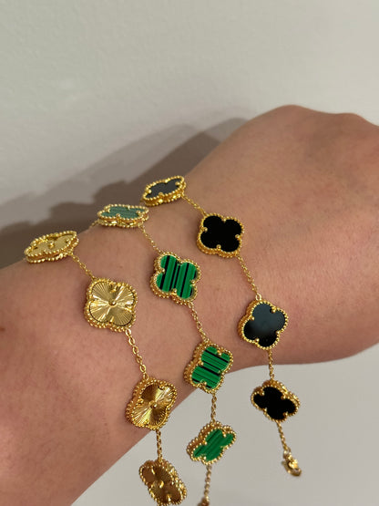 Clover leaf bracelet